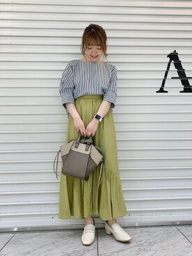 MAYUさん（レディース・153cm）の春コーディネート