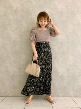 「パワショル」｜「アイテム（その他）」を使った、MAYUさん（レディース・153cm）の夏コーディネート