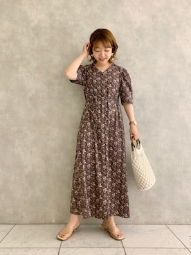 「パワショル」｜「アイテム（その他）」を使った、MAYUさん（レディース・153cm）の夏コーディネート