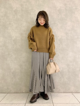 MAYUさん(レディース・153cm)の秋コーディネート