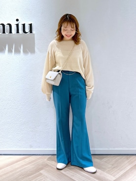 「andemiu」｜MAYUさん（レディース・153cm）の秋コーディネート