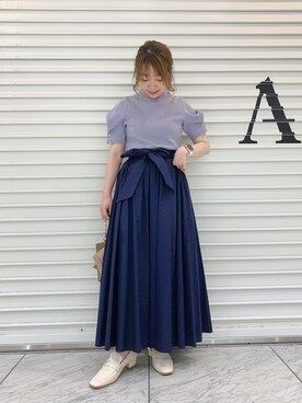 MAYUさん（レディース・153cm）の春コーディネート