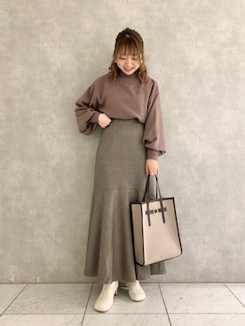 MAYUさん(レディース・153cm)の冬コーディネート