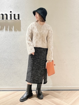 「andemiu」｜MAYUさん（レディース・153cm）の秋コーディネート