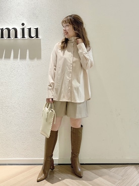 「andemiu」｜MAYUさん（レディース・153cm）の秋コーディネート