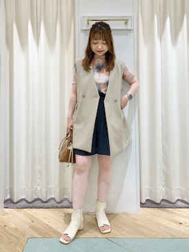 MAYUさん（レディース・153cm）の夏コーディネート