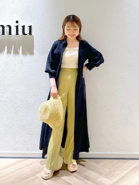 「andemiu」｜MAYUさん（レディース・153cm）の春コーディネート