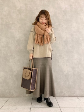 MAYUさん(レディース・153cm)の冬コーディネート