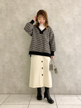MAYUさん(レディース・153cm)の冬コーディネート