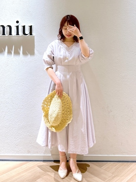 「andemiu」｜MAYUさん（レディース・153cm）の春コーディネート