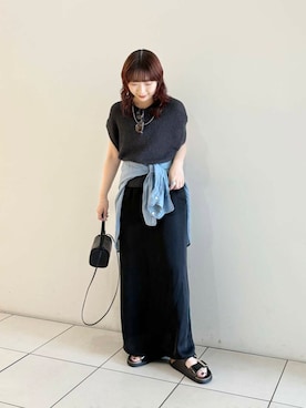 「アーバンリサーチ」｜「アイテム（サンダル）」を使った、shokoさん（レディース・157cm）の夏コーディネート