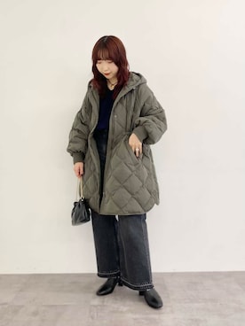 「PHILIPPE AUDIBERT（フィリップ オーディベール）のアイテム」を使った、shokoさん（レディース・157cm）の冬コーディネート