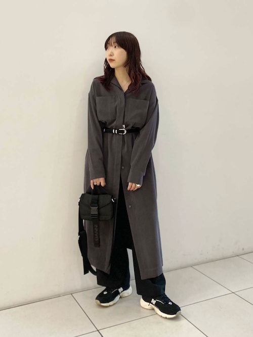 DAMA collection オープンカラーシャツ ワンピース X4248 DAMA collection オープンカラーシャツ ワンピース X4248