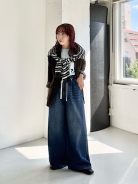 「アイテム（ジャケット/アウター）」を使った、shokoさん（レディース・157cm）の秋コーディネート