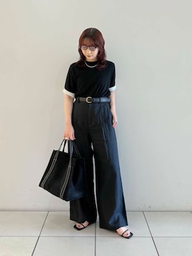 「リバーシブル」｜shokoさん（レディース・157cm）の夏コーディネート