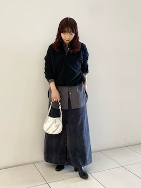 「New Balance」｜「アイテム（ブーツ）」を使った、shokoさん（レディース・157cm）の秋コーディネート