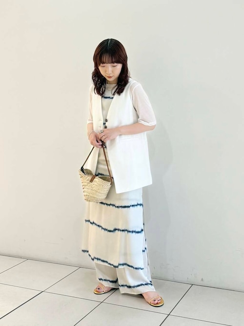 new basic　ドライツイストシアーTシャツ