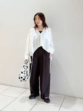 「URBANRESEARCH」｜shokoさん（レディース・157cm）の春コーディネート