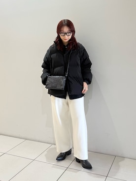 「アイテム（その他アウター）」を使った、shokoさん（レディース・157cm）の秋コーディネート