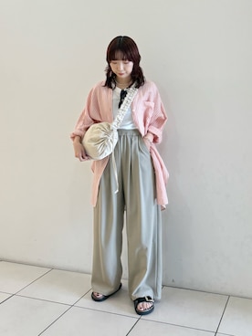 「URBAN RESEARCH（アーバンリサーチ）のアイテム（タンクトップ）」を使った、shokoさん（レディース・157cm）の秋コーディネート
