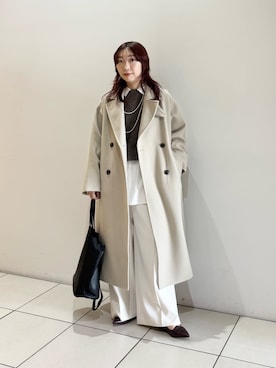 「アイテム（パンプス）」を使った、shokoさん（レディース・157cm）の冬コーディネート