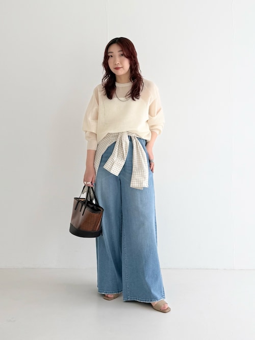 綿麻デニムイージーパンツ（デニムパンツ）｜URBAN RESEARCH（アーバン