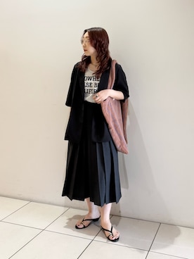 「URBANRESEARCH」｜shokoさん（レディース・157cm）の春コーディネート