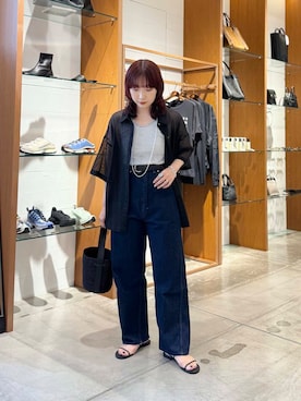 「アーバンリサーチ」｜「アイテム（キャミソール）」を使った、shokoさん（レディース・157cm）の夏コーディネート