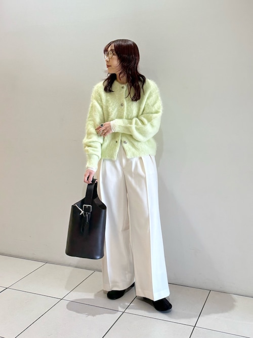 セール】『3サイズ展開』 ウールライクツータックワイドパンツ（その他