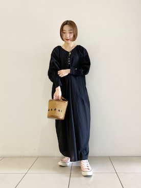 「MARNI（マルニ）のアイテム」を使った、shokoさん（レディース・157cm）の春コーディネート