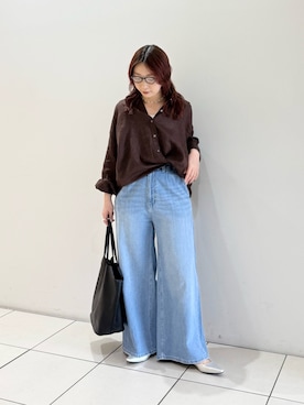 「URBANRESEARCH」｜shokoさん（レディース・157cm）の春コーディネート