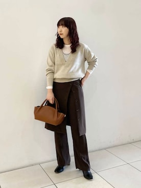 「アーバンリサーチ」｜shokoさん（レディース・157cm）の秋コーディネート