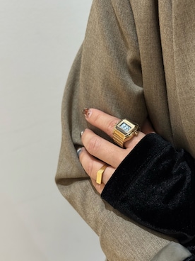 「アイテム（腕時計）」を使った、shokoさん（レディース・157cm）の秋コーディネート