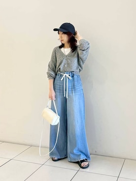 「URBAN RESEARCH（アーバンリサーチ）のアイテム（タンクトップ）」を使った、shokoさん（レディース・157cm）の夏コーディネート