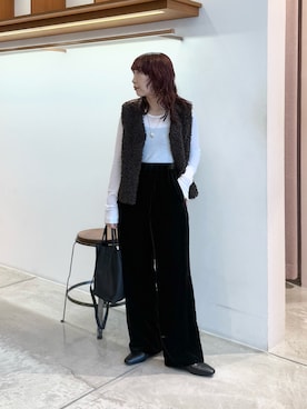 「アイテム（その他アウター）」を使った、shokoさん（レディース・157cm）の秋コーディネート