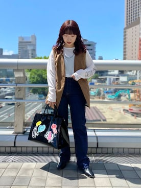 「アーバンリサーチ」｜shokoさん（レディース・157cm）の秋コーディネート