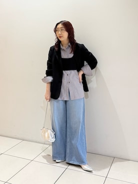 「URBANRESEARCH」｜shokoさん（レディース・157cm）の春コーディネート