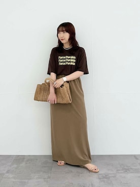 「アーバンリサーチ」｜「アイテム（サンダル）」を使った、shokoさん（レディース・157cm）の夏コーディネート