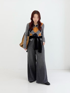 「URBAN RESEARCH（アーバンリサーチ）のアイテム（ローファー）」を使った、shokoさん（レディース・157cm）の夏コーディネート