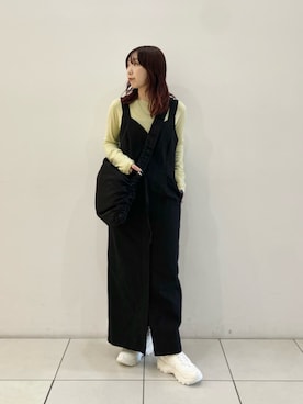 「HAKUJI（ハクジ）のアイテム」を使った、shokoさん（レディース・157cm）の春コーディネート
