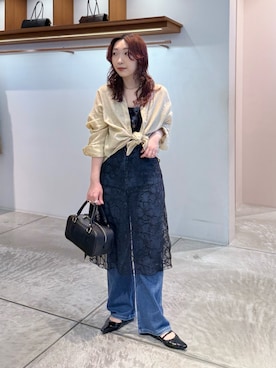 「URBANRESEARCH」｜shokoさん（レディース・157cm）の春コーディネート