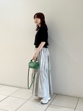 「URBAN RESEARCH（アーバンリサーチ）のアイテム」を使った、shokoさん（骨格ストレート・レディース・157cm）の夏コーディネート