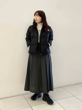 「URBAN RESEARCH（アーバンリサーチ）のアイテム（シューズ）」を使った、shokoさん（レディース・157cm）の秋コーディネート