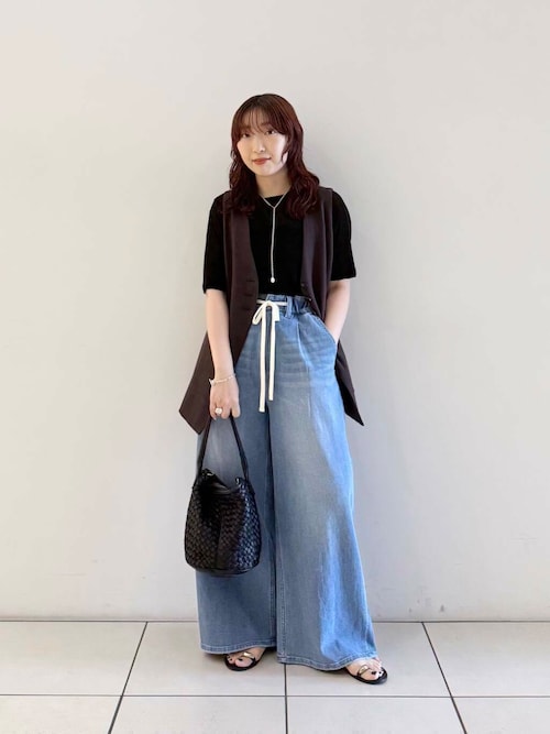 new basic　ドライツイストシアーTシャツ