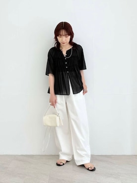 「アーバンリサーチ」｜shokoさん（レディース・157cm）の夏コーディネート