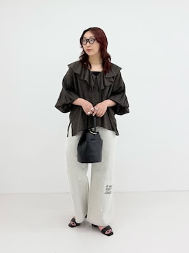 「URBANRESEARCH」｜shokoさん（レディース・157cm）の春コーディネート