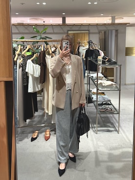 「アイテム（スウェットパンツ）」を使った、TAKAZAWA_160cmさん（レディース・160cm）の秋コーディネート