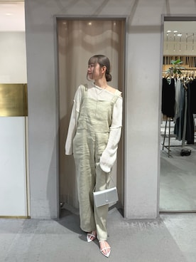 「SHENERY（シーナリー）のアイテム」を使った、TAKAZAWA_160cmさん（レディース・160cm）の春コーディネート