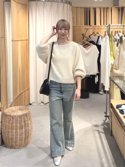 セール】ファーウールオフショルニット（ニット/セーター）｜SHENERY