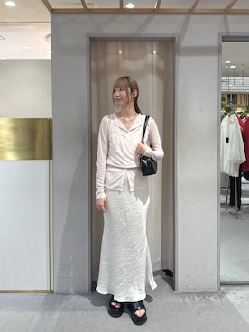 「SHENERY（シーナリー）のアイテム」を使った、TAKAZAWA_160cmさん（骨格ナチュラル・レディース・160cm）の夏コーディネート
